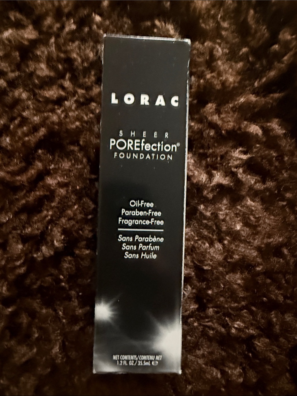 LORAC Sheer POREfection Foundation - Black & White Box